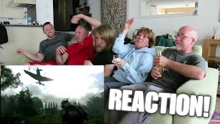 Psycho Family REACTS to Call of Duty: WW2 Trailer!