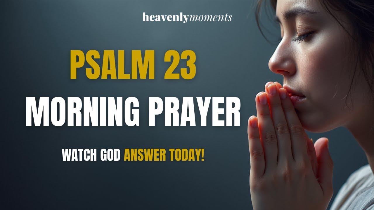 One Morning Prayer That Will Change Your Day | Psalm 23