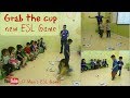 204 - ESL Flashcards game using cups| Grab the cup |Mux's ESL games|