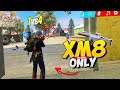 Xm8 only challenge in solo vs squad  red numbers dominating pro players  free fire