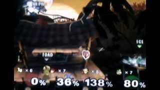 4 Player Super Smash Bros Melee Match Jungle Japes