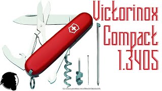 Victorinox Compact 1.3405 - Универсальный Городской EDC нож - Обзор и Лайфхаки Рекомендации