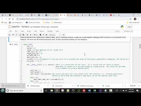 Python Numbrix