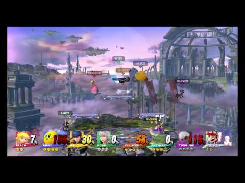 Vídeo: Smash Bros. Para Wii U Incluye Batallas De Ocho Jugadores