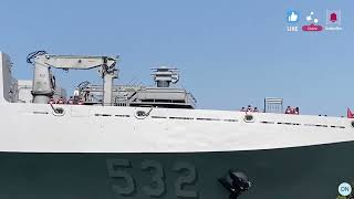 【海軍艦艇】舷號AOE 532 磐石油彈補給艦￼ (ROCN Fast Combat Support Ship)