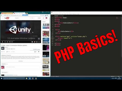 Building a simple web app with PHP and HTML Forms