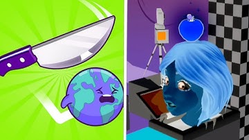 Slice It All  vs Reverse Speed Walkthrough,iOS Android Colour Ball Run New Update ( part : 442 )