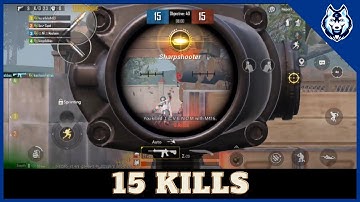 PUBG Mobile | Gameplay Walkthrough Part 3 | 15 Kills (iOS, Android)