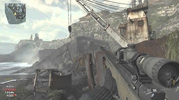 MW3 1v1 Two Piece L118A Throwing knife spawn shot - iSnickrr