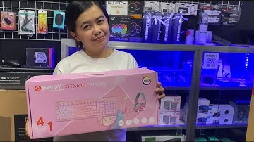 Inplay Stx540 4 in 1 Combo (Keyboard Mouse Mousepad Headset) | Unboxing