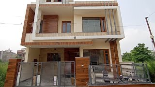 213 gaj 5Bhk 30*64 villa wid ultra modern luxurious interior design and best architect work with map