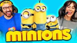 Minions 2015 Movie Reaction First Time Watching Full Movie Review Deable Me Illumination