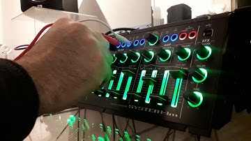 ROLAND SYSTEM 1M live performance by DeFacto #system1m #rolandaira #roland #semimodular #elektron