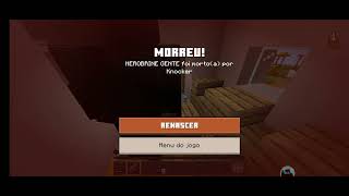O caso The Knocker no Minecraft parte 1 nova minissérie *detetive sobrenatural operação The Knocker*