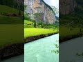 Lauterbrunnen Most Beautiful Place On Earth Travel Swiss Alps Shorts 