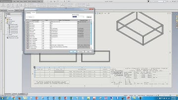 Solidworks Cut List Customization
