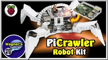 Raspberry Pi 4 Robot: The PiCrawler Robot Kit +Setup Guide (2022)