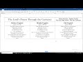 Reading of The Lord's Prayer in Modern, Middle, and Old English