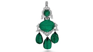 Exquisite Emerald Jewels and Classic Art Deco Cartier