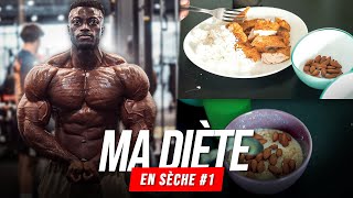 MA DIÈTE EN SÈCHE PHASE 1 | OLYMPIA PREP