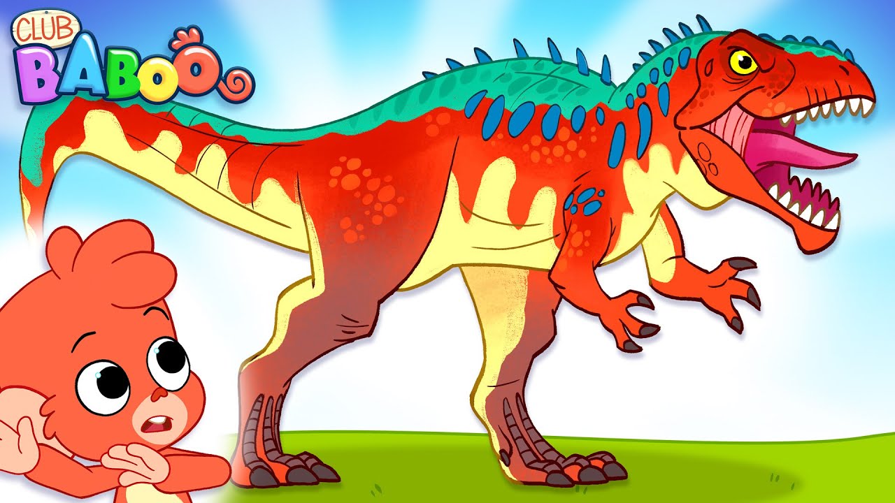 Bones of a huge Giganotosaurus skeleton! | Club Baboo Dinosaurs