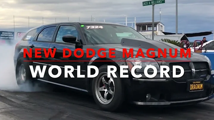 Whipple powered Dragnum breaks world record - 8.34...