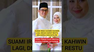 Suami IRMA HASMIE KAHWIN LAGI, Dapat RESTU KEDUA BELAH KELUARGA, Gambar Sekitar MAJLIS Akad Nikah