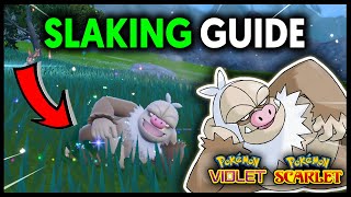 HOW TO GET SLAKING ON POKEMON SCARLET AND VIOLET