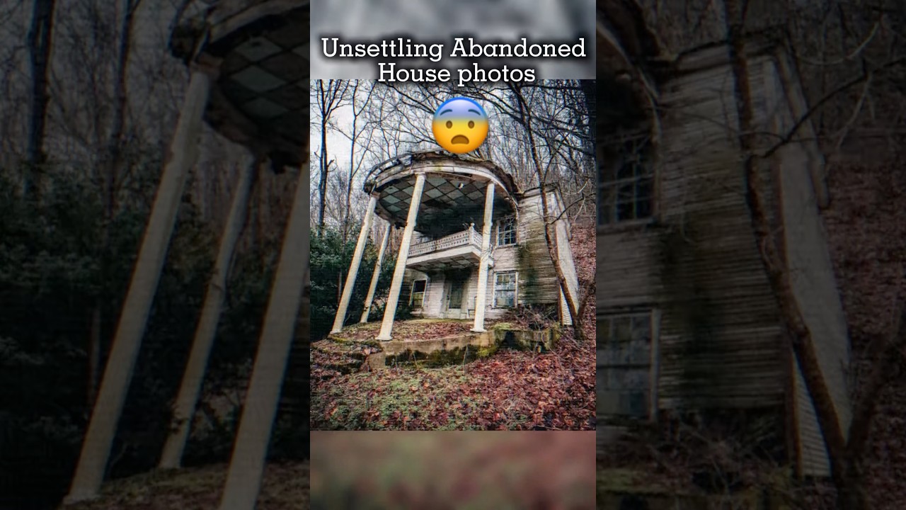 Unsettling Abandoned House Photos!😨 #scary #abandoned #2025 #oldhouse