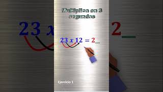 🤗 Cómo MULTIPLICAR en 3 SEGUNDOS (de forma MENTAL) - TRUCOS MATEMÁTICOS - Ejercicio 1 #profeguille