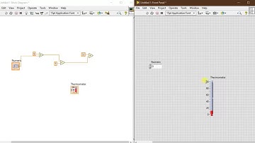 Converting temperature data from degree centigrade to Fahrenheit - Labview