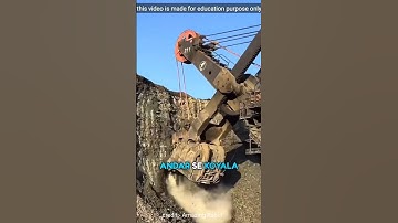 Excavator Machine Coal Loading #shorts #youtubeshorts #facts #funny
