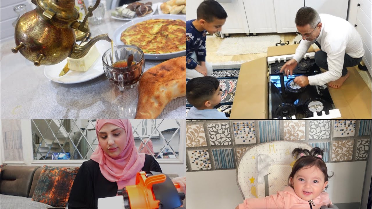 فطور من ايد امي الحبيبة🥰تكسر الطباخ😱