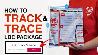 How to TRACK and TRACE LBC PACKAGE | UPDATED 2023 | Step By Step Tutorial screenshot 2