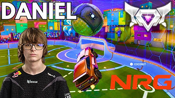 DANIEL is MECHANICALLY UNBEATABLE in Rocket League.. (SSL 2v2)
