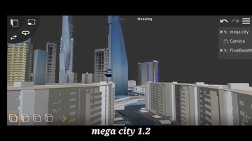 I tried to build a mega city in prisma 3d