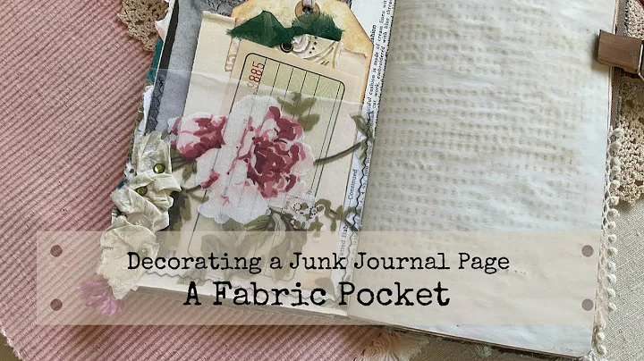 A Fabric Pocket for the Tapestry Journal | Layered...