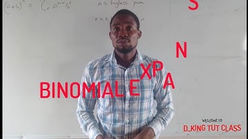 Intro to BINOMIAL EXPANSION •• D_KING TUT CLASS •• RAISING BRIGHT MATHEMATICIANS 🔥