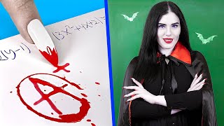 Et Si Ta Prof Était Un Vampire ? / 8 Fournitures Scolaires Vampires DIY