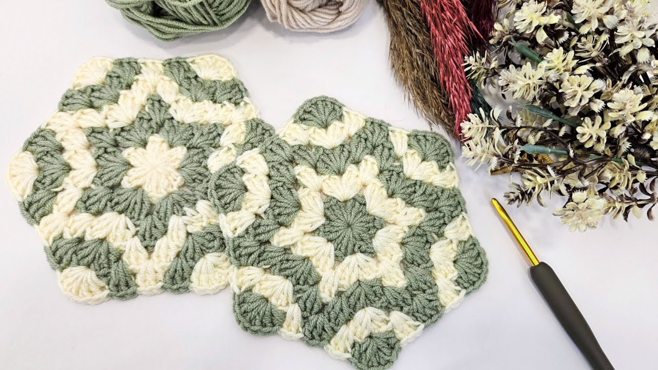 очень легко | Изготовление мотива шестиугольной звезды