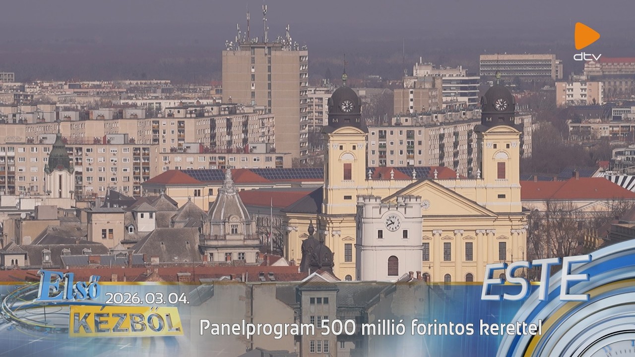 Panelprogram 500 millió forintos kerettel