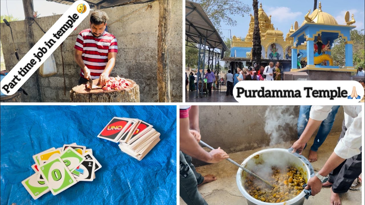 Visiting ನಮ್ಮ ಹಾಸನದ ಪುರದಮ್ಮ ದೇವಸ್ಥಾನ🙏🏻 | Family Time✨ | #sanjugowda28 