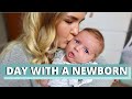 DAY IN THE LIFE WITH A NEWBORN BABY 2020 UK, How Often to Feed a Newborn, How to Stimulate a Newborn