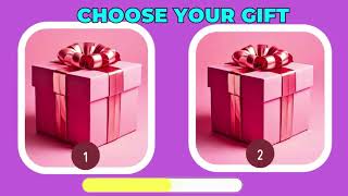 Choose Your Gift! Are You a Lucky Person, Challenge Your Self 2 #chooseyourgift #quize #specialgift