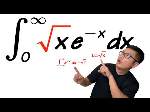 Integral Of Sqrt X E X From 0 To Inf Youtube