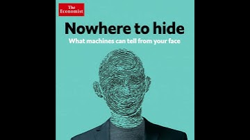 Our Disguised Face Identification was on the cover of the Economist