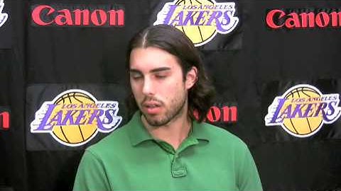 Sasha Vujacic, on his exit interview and his offseason work