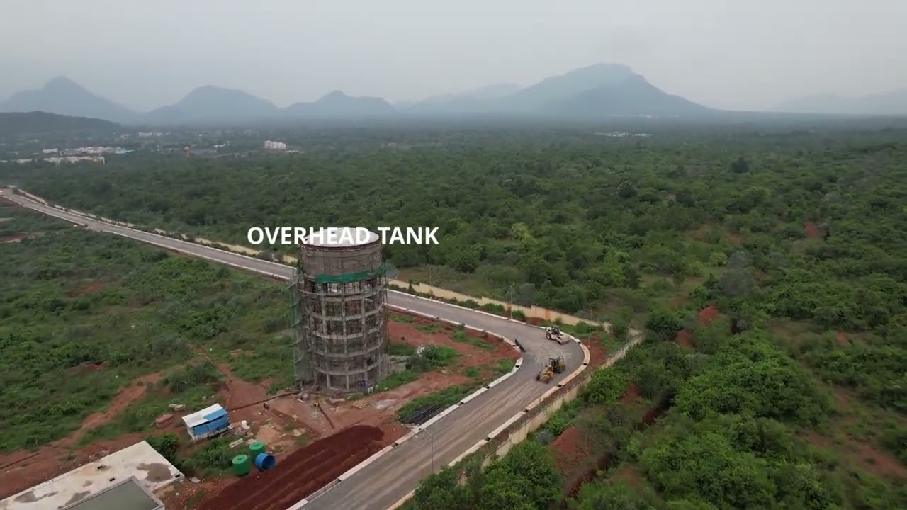 IIPE Visakhapatnam Permanent Campus View With Drone 11-06-2025