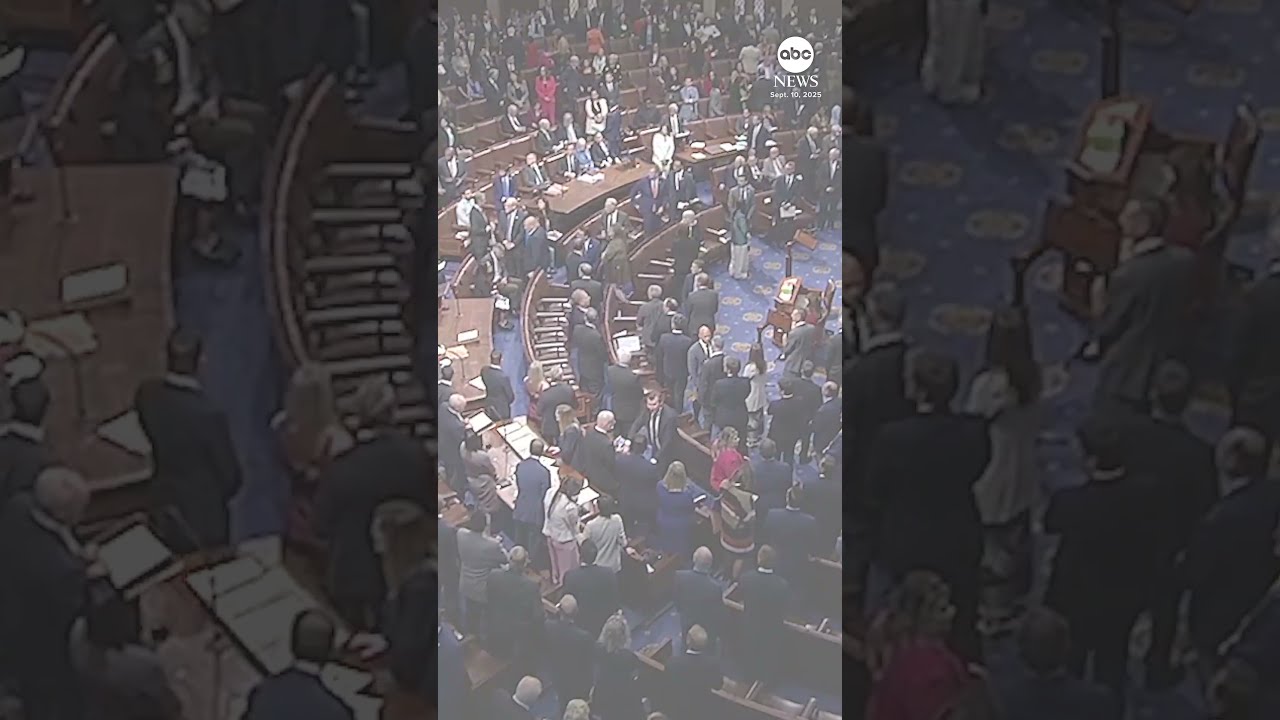 Tense Moments On House Floor After Moment Of Silence For Charlie Kirk