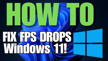 Fix Random FPS Drops in Windows 11 – Smooth Gaming Now!